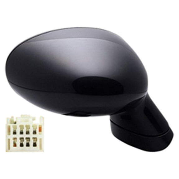 New Aftermarket  Premium Fit Unpainted Passenger Side Door Mirror NE5169120KPZ fits 2006-2015 Mazda MX-5 Miata