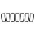 thumbnail image 1 of New Aftermarket  Silver/Black Grille Trim Ring Set 6VM91TZZAA fits 2022-2023 Jeep Renegade Trailhawk Elite Sport Utility 4-Door, 1 of 2