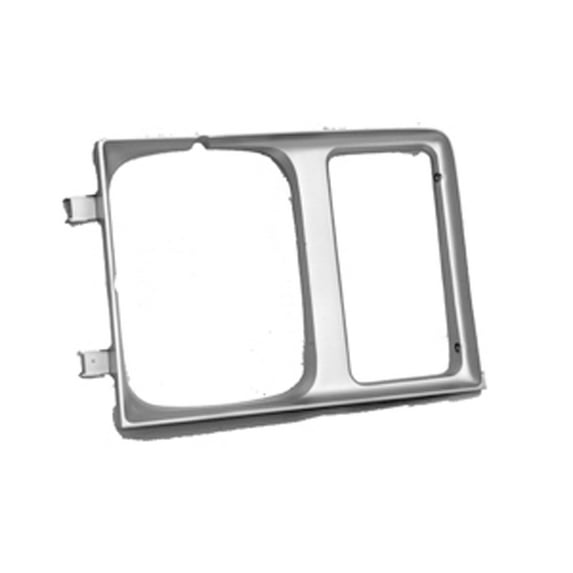New Aftermarket Silver Driver Side Headlight Door 15598725 fits 1985-1986 Chevrolet K5 Blazer