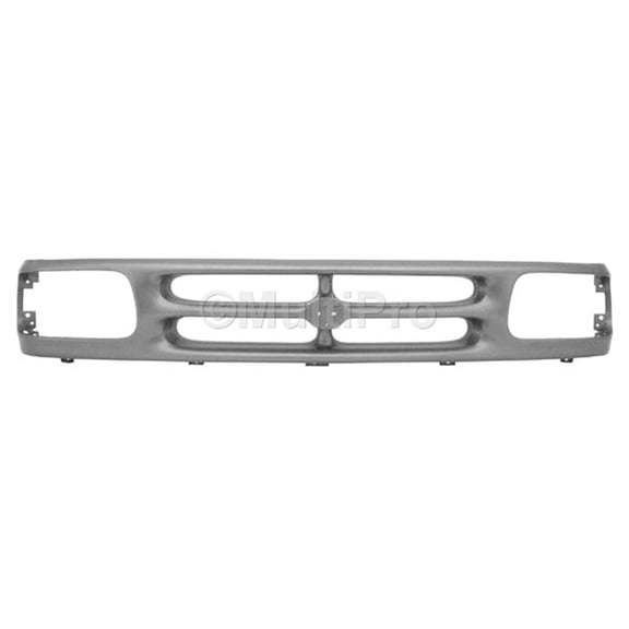 New Aftermarket  Silver Front Grille ZZM050710A One Piece fits 1994-1997 Mazda B2300