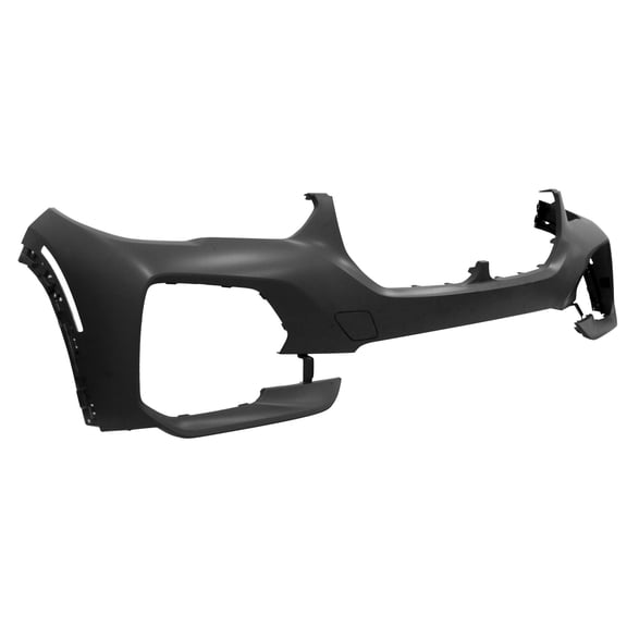 New Aftermarket Unpainted Front Bumper Cover Replaces 51119492877 Without Park Assist Sensor fits 2019-2023 BMW X5::Without M Package