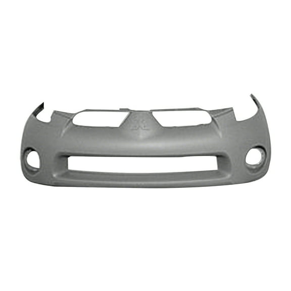 New Aftermarket Unpainted Front Bumper Cover Replaces 6400B274 fits 2006-2008 Mitsubishi Eclipse