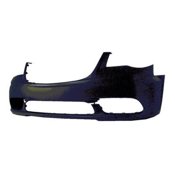 New Aftermarket  Unpainted Front Bumper Cover Replaces 68088967AA Without Headlight Washer fits 2011-2016 Chrysler Town & Country