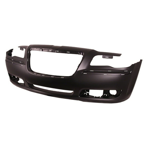 New Aftermarket  Unpainted Front Bumper Cover Replaces 68127938AE Excluding SRT-8 fits 2011-2014 Chrysler 300 Base Sedan 4-Door