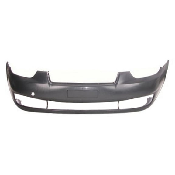 New Aftermarket Unpainted Front Bumper Cover Replaces 865111E010 fits 2006 Hyundai Accent GLS Sedan 4-Door