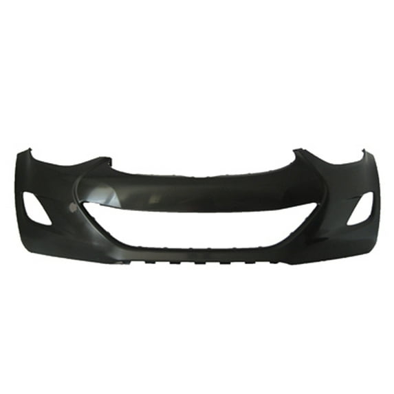 New Aftermarket Unpainted Front Bumper Cover Replaces 865113Y000 for USA Built Sedan Models fits 2011-2013 Hyundai Elantra GL Sedan 4-Door::USA Built Models