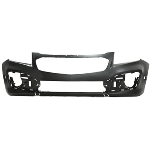 New Aftermarket Unpainted Front Bumper Cover Replaces 94525909 Limited with RS Package fits 2015 Chevrolet Cruze LTZ Sedan 4-Door::With RS Package