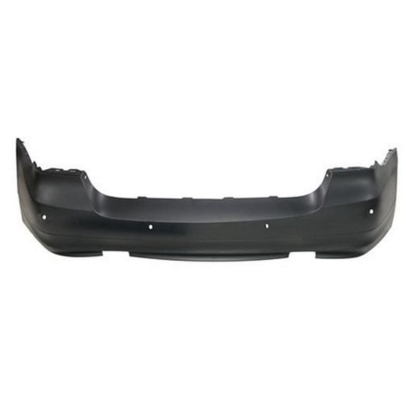 New Aftermarket Unpainted Rear Bumper Cover Replaces 51127202708 Gas Engine with Turbo, 3.0L fits 2009-2011 BMW 335i Base Sedan 4-Door 3.0L 2979CC l6 GAS DOHC Turbocharged::Without M Package