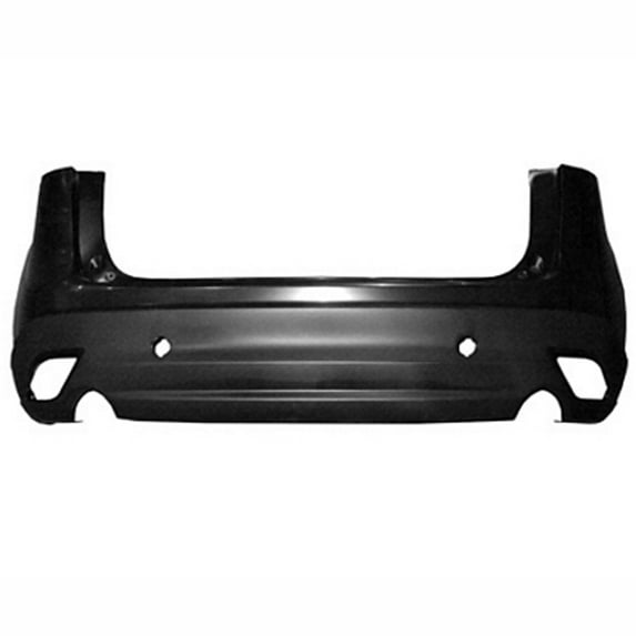 New Aftermarket Unpainted Rear Bumper Cover Replaces KDY75022XD9U Without Park Assist Sensor fits 2013-2016 Mazda CX-5