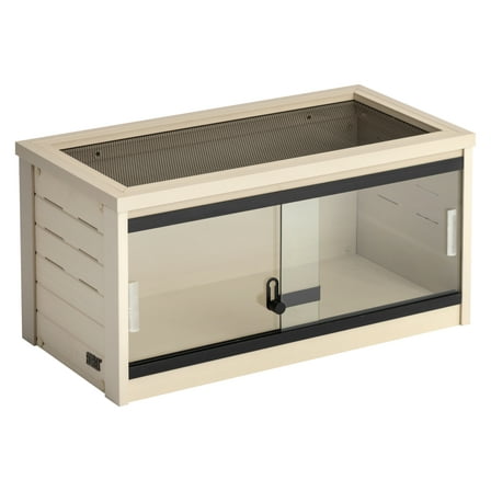 New Age Pet® ECOFLEX® Small 24" Wide Reptile Enclosure, Glass Front Terrarium