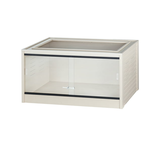 New Age Pet® ECOFLEX® Medium 36" Wide Reptile Enclosure, Glass Front Terrarium