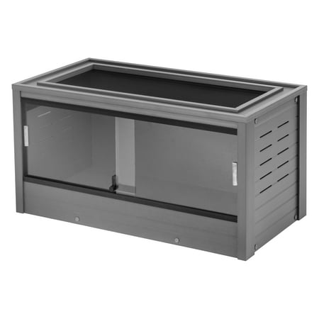 New Age Pet® ECOFLEX® Medium 36" Wide Reptile Enclosure, Glass Front Terrarium