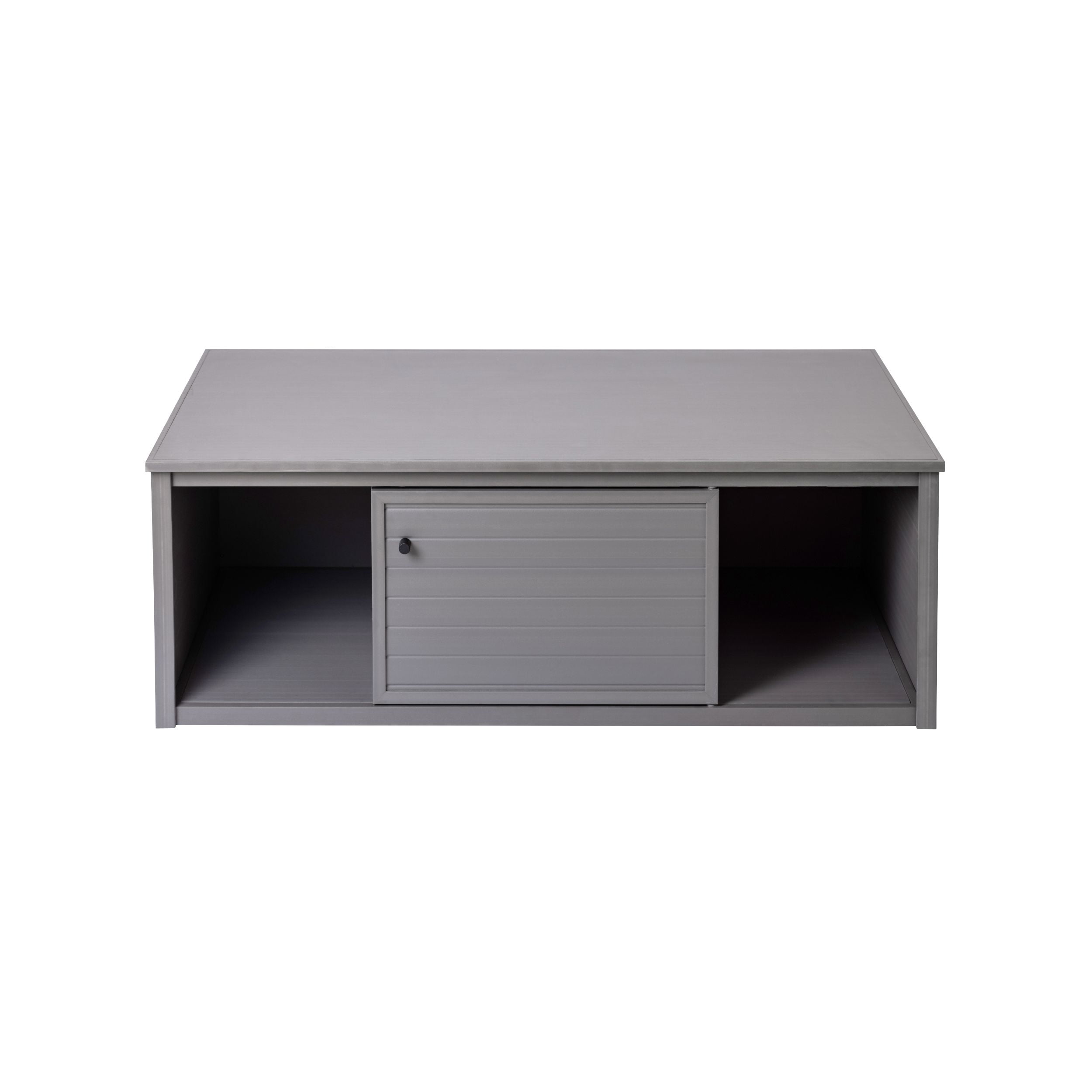 Gray ECOFLEX 48" Low Profile Pet Cabinet with Storage