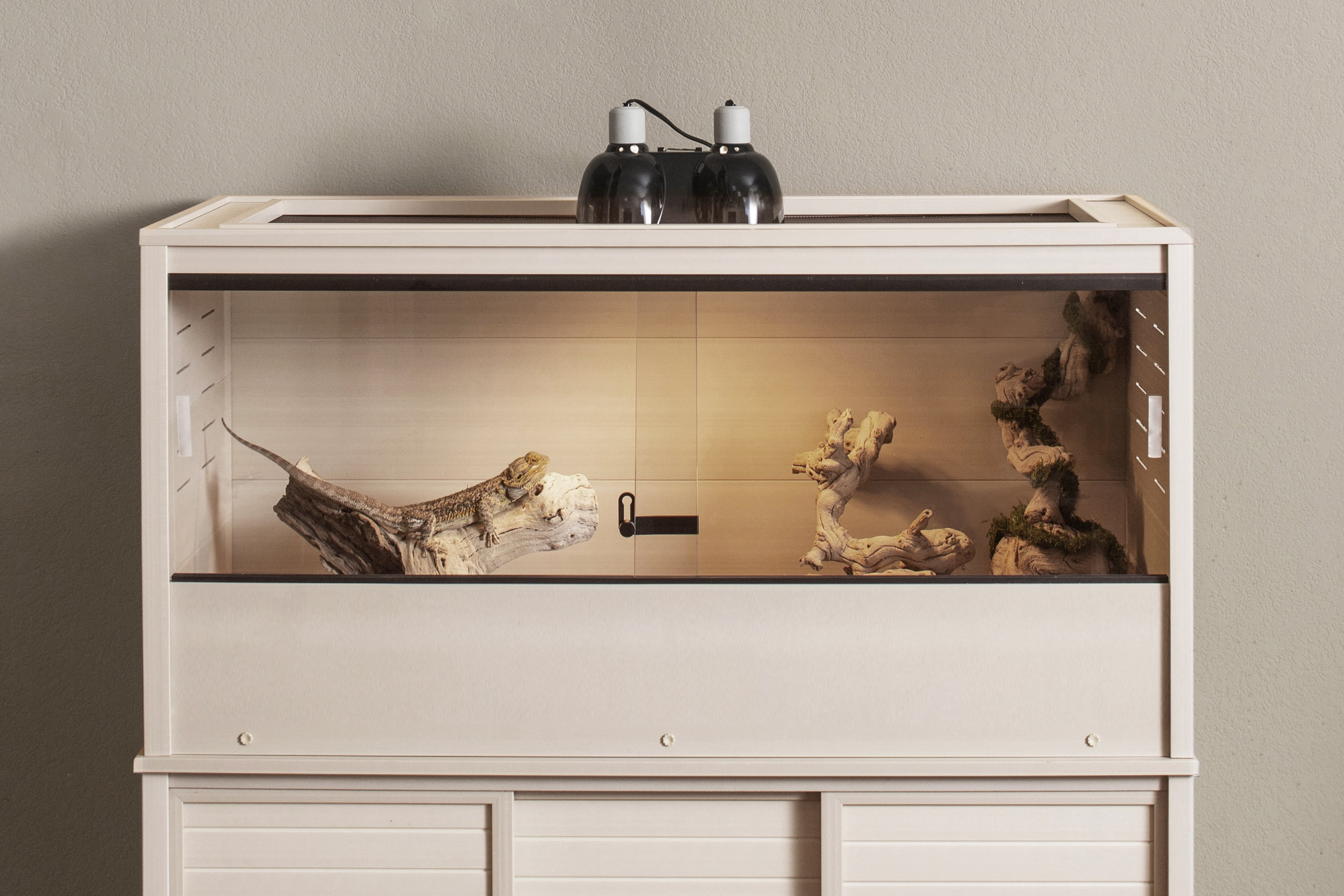 Maple ECOFLEX 48" Reptile Terrarium with Sliding Glass Doors