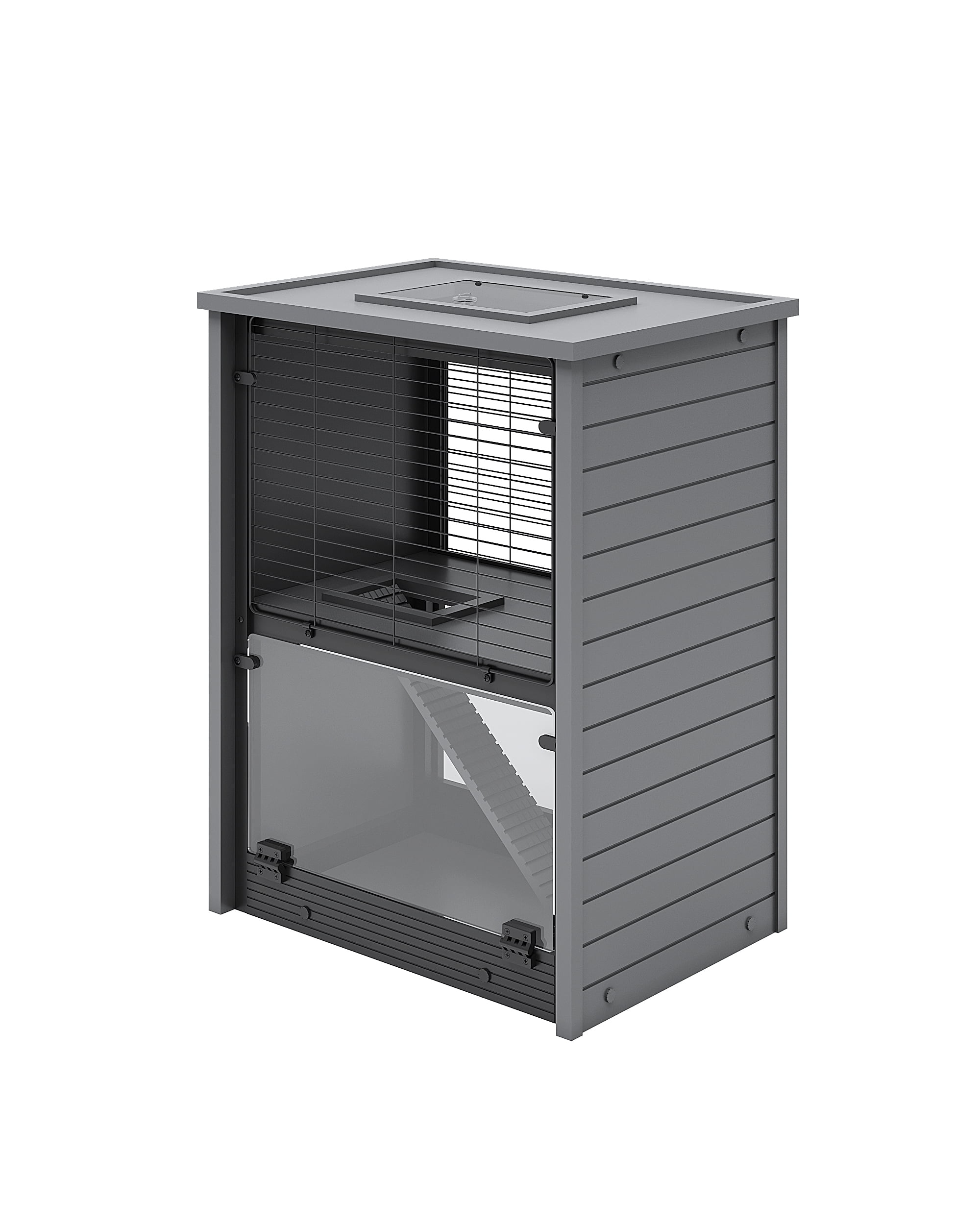 New Age Pet® ECOFLEX® Cozy Critter Hamster Villa, Two Level Small Animal Habitat