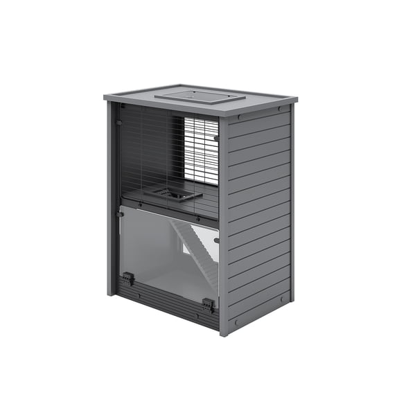 New Age Pet® ECOFLEX® Cozy Critter Hamster Villa, Two Level Small Animal Habitat