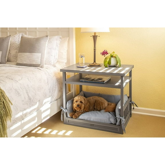 New Age Pet ECOFLEX® Nightstand Dog Bed, Indoor Pet Bed with Moisture Resistant Frame
