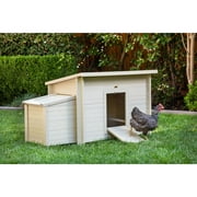 New Age Pet® ECOFLEX® Fontana Chicken Barn, Eco-Friendly and Non-Toxic Urban Coop for 2-3 Chickens, Easy Assembly, with Nesting Box and Roosting Bars, Moisture and Odor Resistant