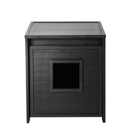 New Age Pet® ECOFLEX® Freedom Litter Loo® Moisture-Resistant Enclosure & End-Table, Non-Toxic, Pull Out Drawer, Indoor Cat Furniture