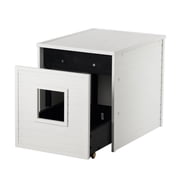 New Age Pet  ECOFLEX  Freedom Litter Loo  Moisture Resistant Enclosure & End Table, Non Toxic, Pull Out Drawer, Indoor Cat Furniture