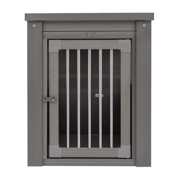 New Age Pet ECOFLEX Innplace Dog Crate & End Table - Medium, Stylish ...