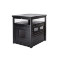 New Age Pet ECOFLEX® Jumbo Litter Box Cover End Table Espresso