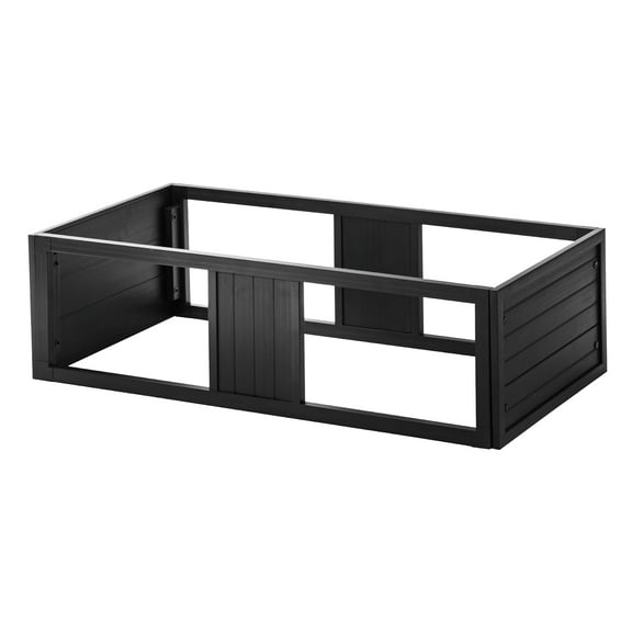 New Age Pet® ECOFLEX® Mojave Reptile Habitat Stacker in Large 48" Black for Lighting