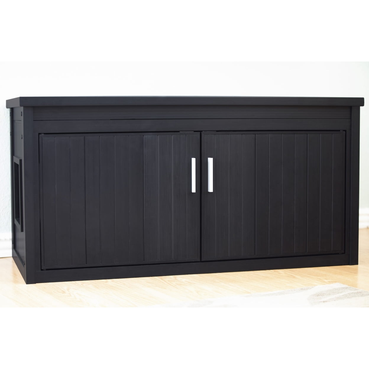 Espresso ECOFLEX Cat Litter Box Enclosure Bench