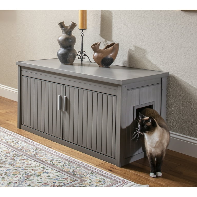 New Age Pet® ECOFLEX® Litter Loo® Bench Durable Composite Cat