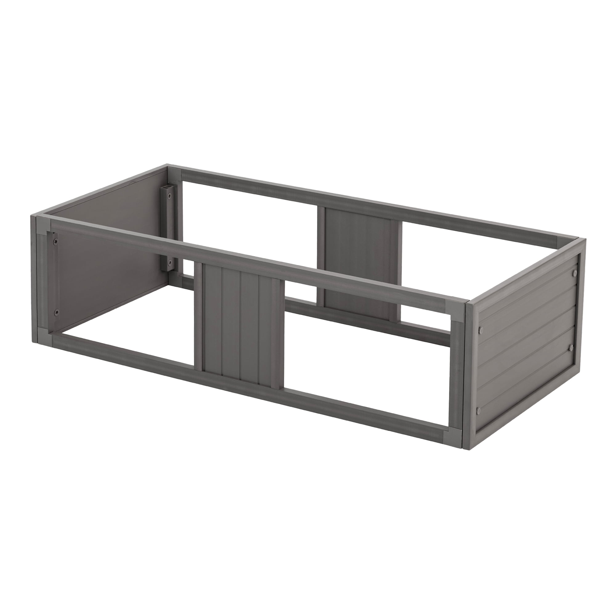 New Age Pet® ECOFLEX® Mojave Reptile Habitat Stacker in Medium 36" Grey for Lighting