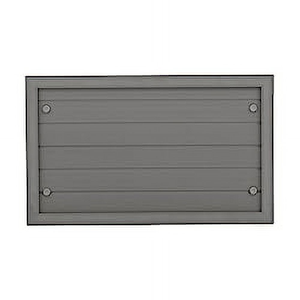 New Age Pet ECOFLEX Mojave Reptile Stacker, Large, Durable Wood Plastic Composite, Moisture-Resistant, Odor-Control, Accommodates Lighting, Easy Assembly & Cleaning, 10-Year Warranty - Gray