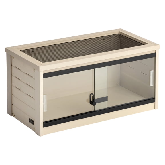 New Age Pet® ECOFLEX® Small 24" Wide Reptile Enclosure, Glass Front Terrarium