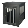 thumbnail image 1 of New Age Pet ECOFLEX® Dog Crate End Table - Espresso Small, 1 of 13
