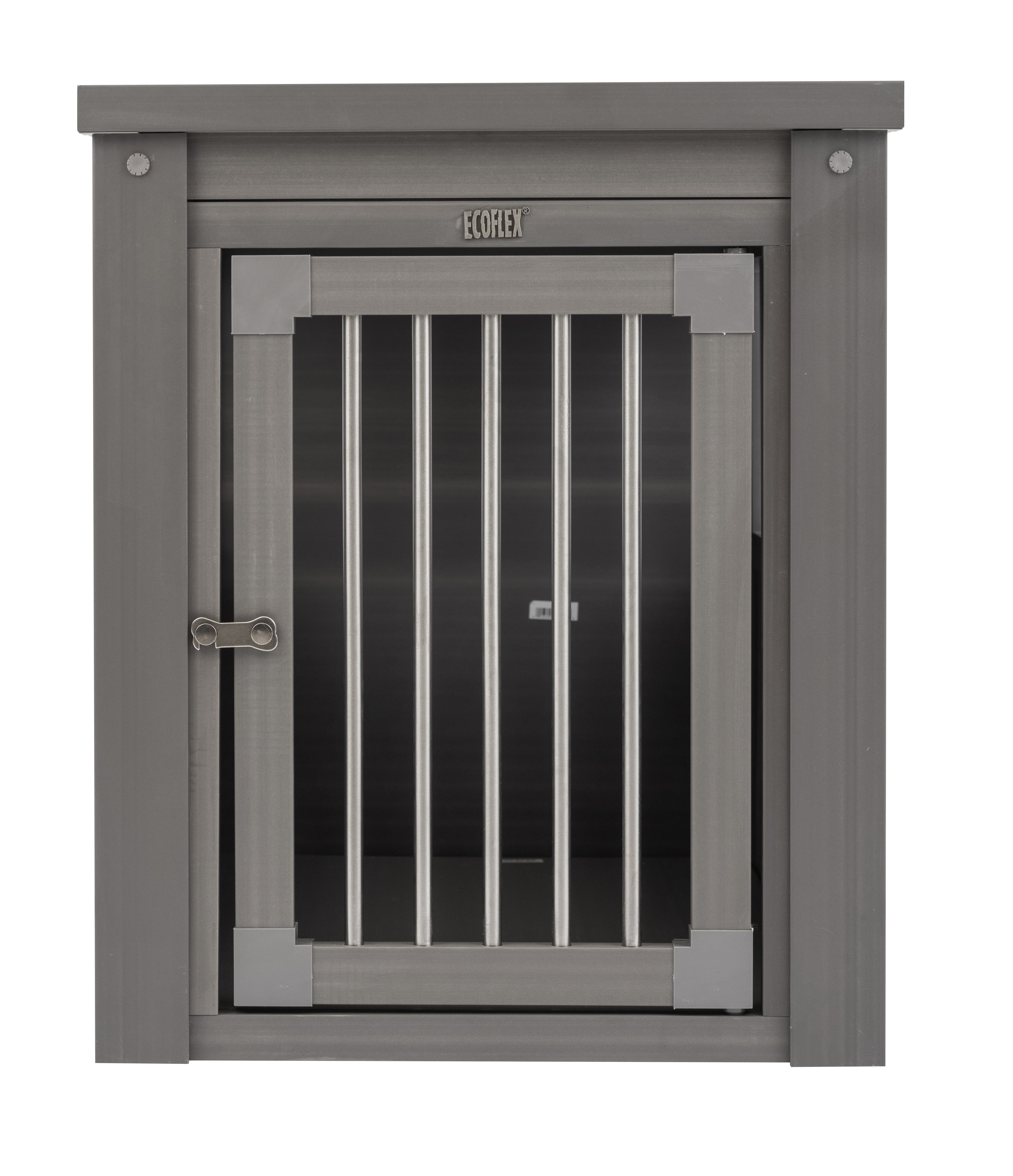 Extra Large Gray Eco-Friendly Dog Crate End Table