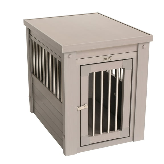 New Age Pet ECOFLEX® InnPlace Dog Crate & End Table, Indoor Furniture Style Pet Kennel