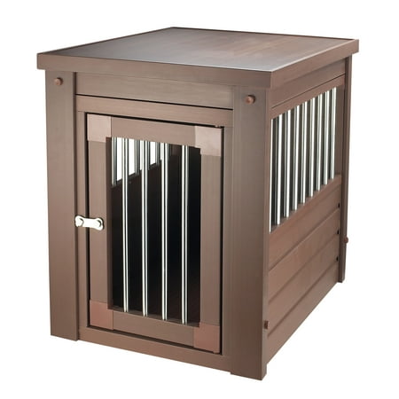 New Age Pet ECOFLEX® InnPlace Dog Crate & End Table, Indoor Furniture Style Pet Kennel