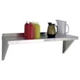 thumbnail image 1 of New Age Industrial Aluminum Wall Shelf, 12"D x 24"W x 13-1/4"H, Silver NS675A, 1 of 1