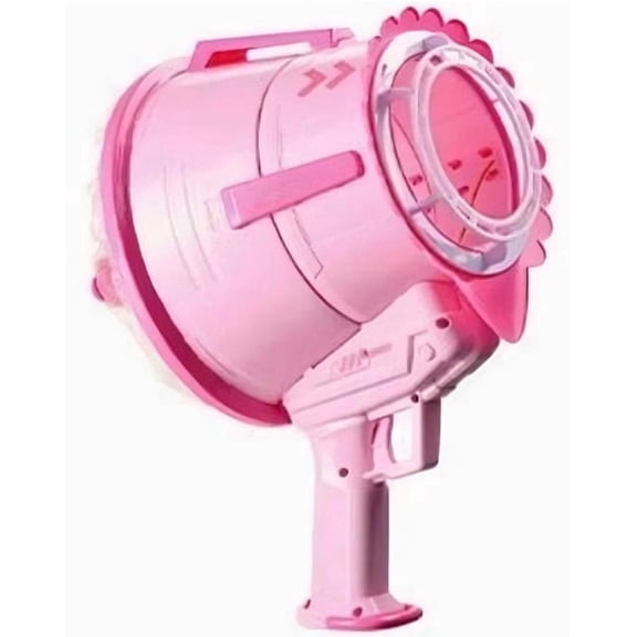 New Air Cannon Toy for Backyard Games – Eco-Friendly Outdoor Toy for Family Bonding, No Batteries Required (Basic, Pink)