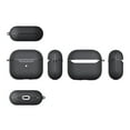 thumbnail image 1 of New AirPods (3rd Generation) Case, TECH CIRCLE Portable Lightweight Case with Metal Clasp, Scratch Resistant Nice Fashion Carrying Case for Apple AirPods (3rd Generation) 2021 Release (Black), 1 of 6