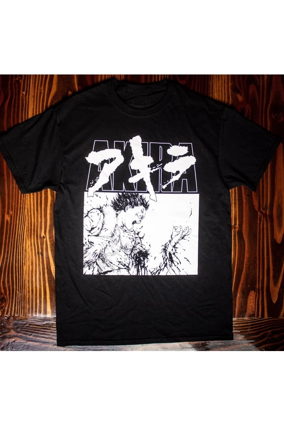 New Akira - Tetsuo Gift Fans Short Sleeve Black unisex Tee Shirt C006
