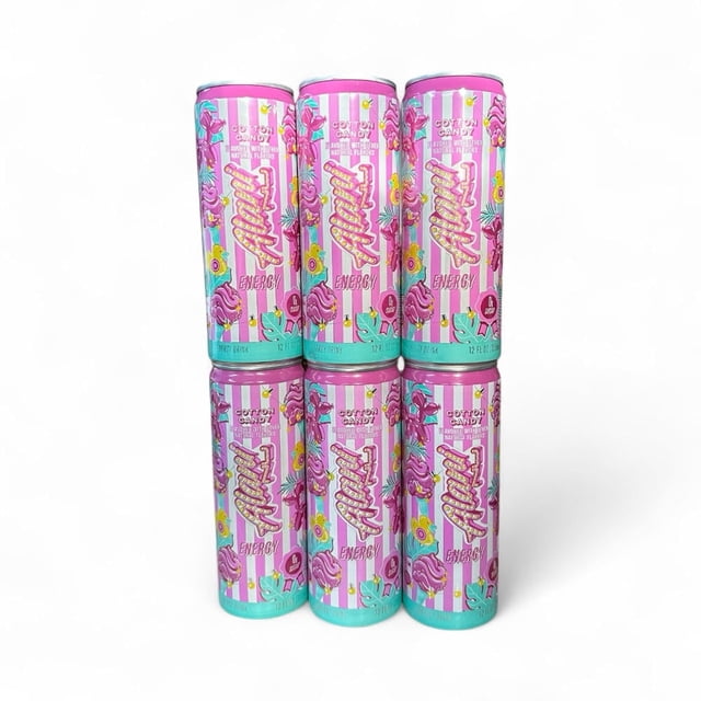 New Alani Energy Drinks Cotton Candy - Sugar-Free, Low-Calorie, 200mg ...