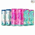 thumbnail image 1 of New Alani Energy Drinks Variety Pack - Blue Slush, Pink Slush, and Watermelon Wave, Sugar-Free & Low-Calorie (12 fl oz, Pack of 6), 1 of 9