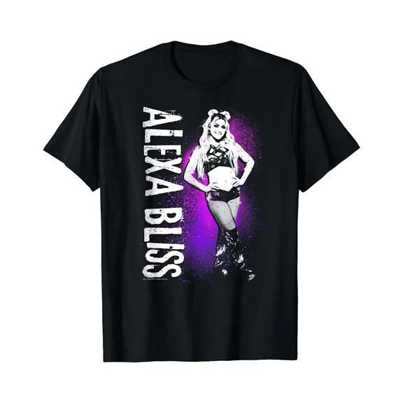 New Alexa Bliss Black & White Full Body Shirt Black Unisex S-2345XL NE2662