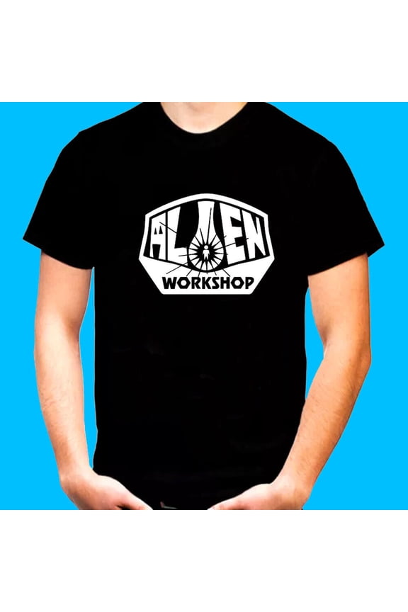 New Alien Workshop Funny Design Charcoal Sport T-Shirt Size M-3XL