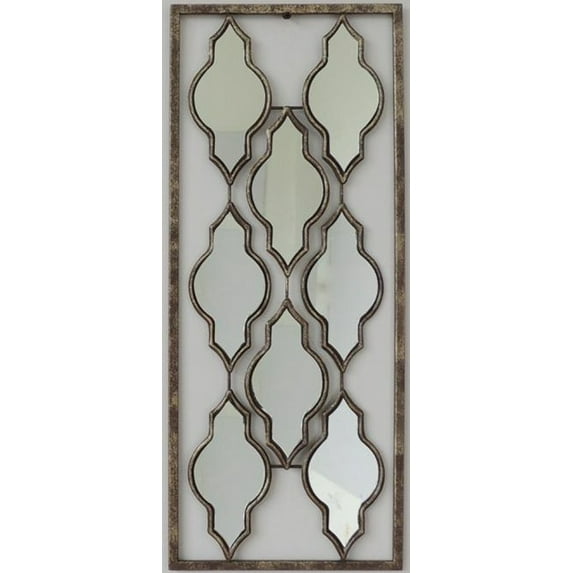 New All American Collection Aluminum/ Metal Wall Decor with Frame 10"x24"