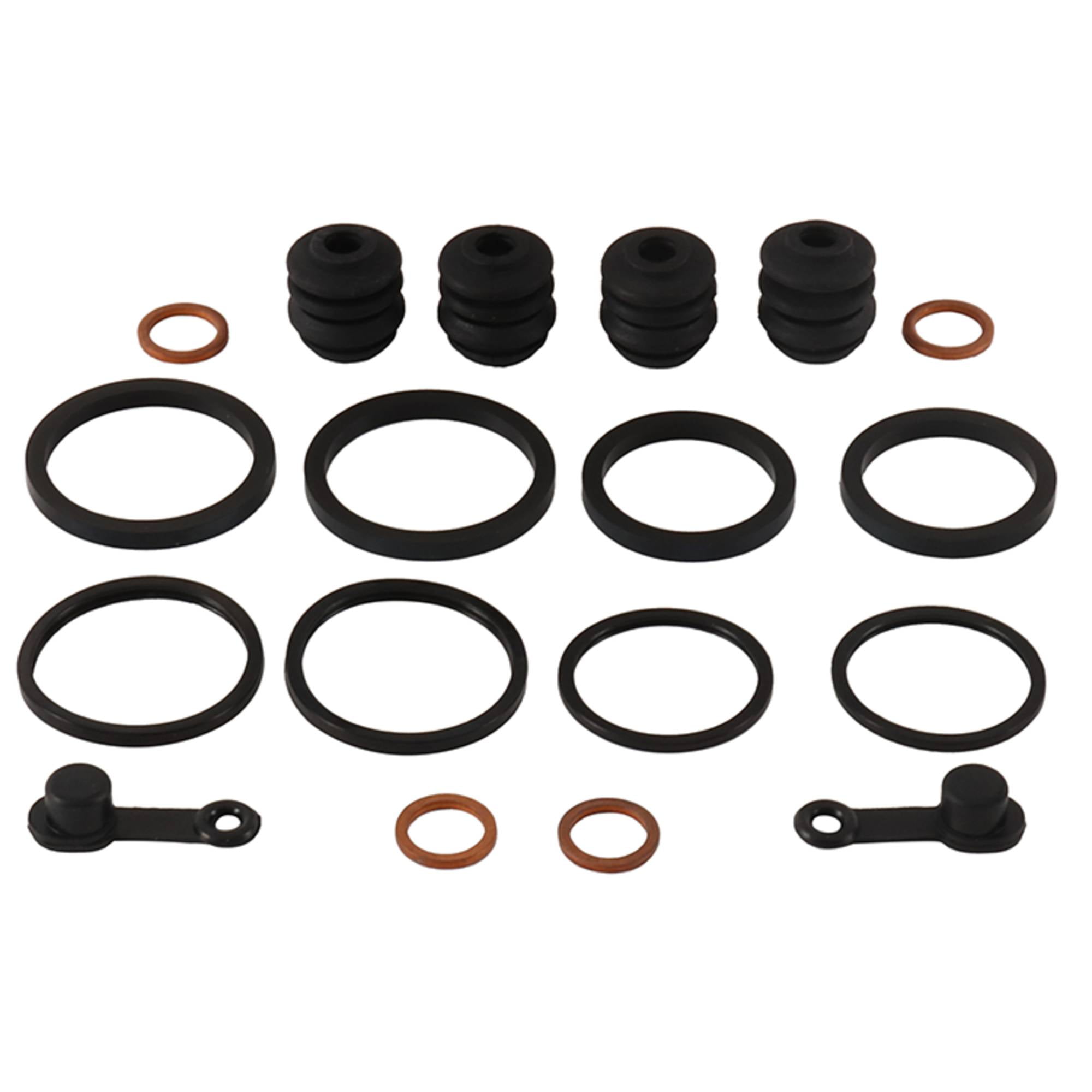 New All Balls Caliper Rebuild Kit Front 18-3087 for Yamaha FZ6 04-06, FZ6R 09-17, XVS1100 V-Star 00-09, XVS1300 V STAR 07-17