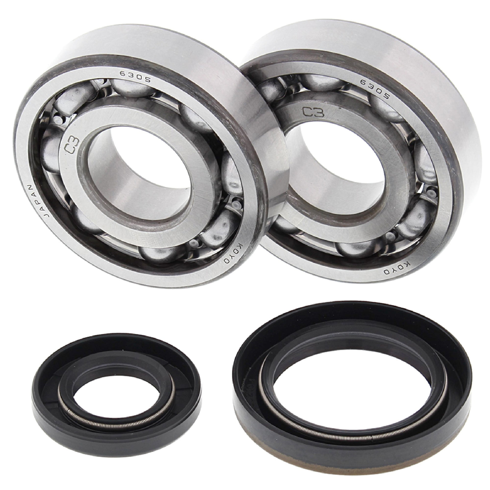 New All Balls Racing Crank Bearing and Seal Kit 24-1019 Compatible With/ Replacement For Suzuki RM 250 1989 1990 1991 1992 1993