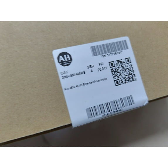 New Allen-Bradley 2080-L50E-48AWB Micro850 24 I/O EtherNet/IP Controller
