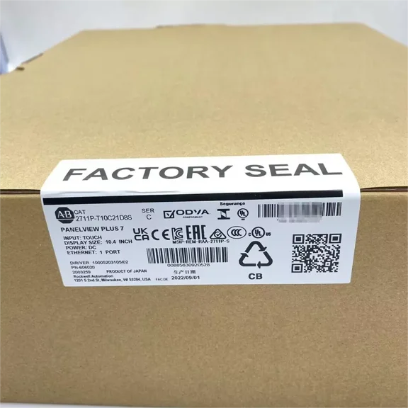 New Allen Bradley 2711P-T10C21D8S PanelView Plus 7 Standard 10 Terminal - SALE