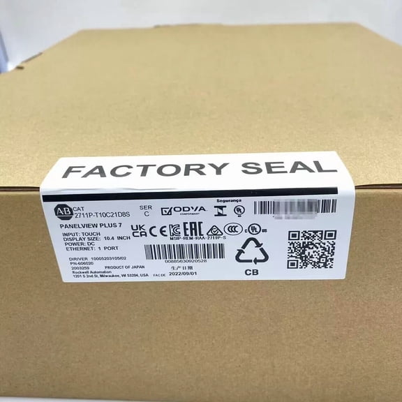 New Allen Bradley 2711P-T10C21D8S PanelView Plus 7 Standard 10 Terminal - SALE !